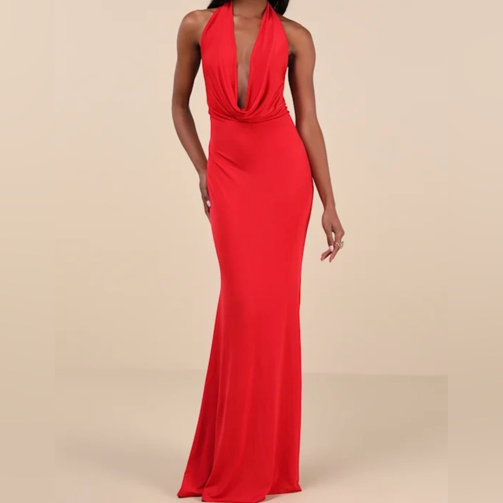 Brand NEW Elegant Red Evening Gown